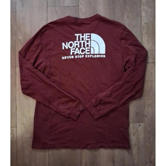 Mens The North Face Crewneck Long Sleeve T- Shirt - Picture 1 of 7